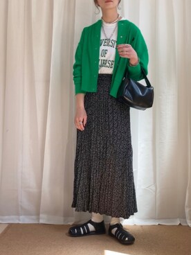 𝚍𝚊𝚛𝚊.さん（レディース・163cm）の春コーディネート