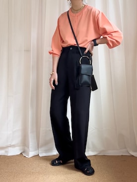 𝚍𝚊𝚛𝚊.さん（レディース・163cm）の春コーディネート