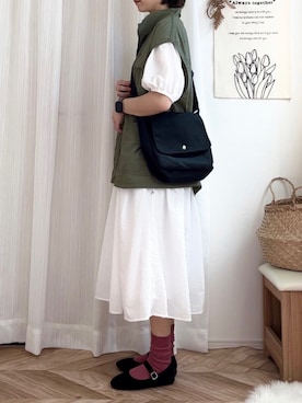 「ルタン女子」｜𝚍𝚊𝚛𝚊.さん（レディース・163cm）の春コーディネート