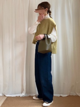 𝚍𝚊𝚛𝚊.さん（レディース・163cm）の春コーディネート