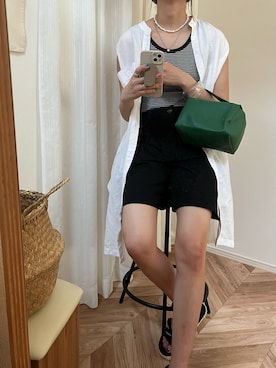 𝚍𝚊𝚛𝚊.さん(レディース・163cm)の夏コーディネート