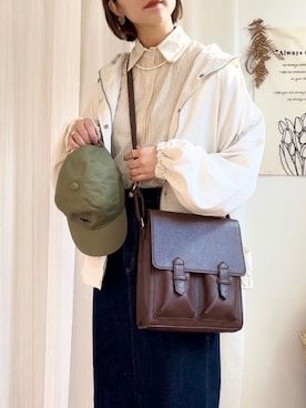 「CLEA（クレア）のアイテム」を使った、𝚍𝚊𝚛𝚊.さん（レディース・163cm）の春コーディネート