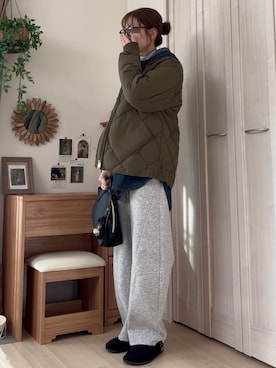 「アイテム（バッグ）」を使った、𝚍𝚊𝚛𝚊.さん（レディース・164cm・30代）の冬コーディネート