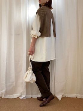 𝚍𝚊𝚛𝚊.さん(レディース・163cm)の冬コーディネート