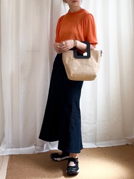 𝚍𝚊𝚛𝚊.さん（レディース・163cm）の夏コーディネート