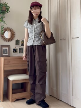 𝚍𝚊𝚛𝚊.さん(レディース・164cm)の夏コーディネート