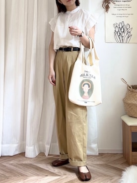 𝚍𝚊𝚛𝚊.さん(レディース・163cm)の夏コーディネート