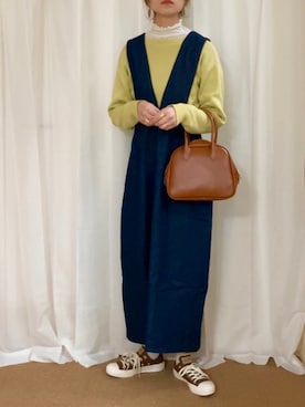 𝚍𝚊𝚛𝚊.さん（レディース・163cm）の冬コーディネート