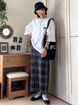 𝚍𝚊𝚛𝚊.さん（レディース・164cm）の夏コーディネート