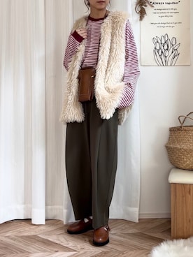 𝚍𝚊𝚛𝚊.さん（レディース・163cm）の秋コーディネート