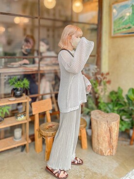 「summer」｜Desiree ジャーンꪔ̤̮さん（レディース・158cm）の春コーディネート