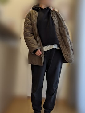 「アイテム（パーカー）」を使った、*sakura*さん（レディース・160cm・30代）の冬コーディネート