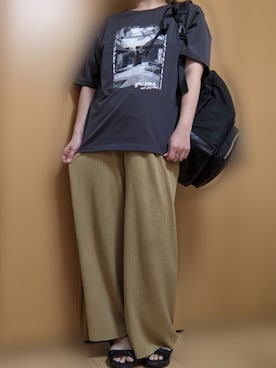 「アイテム（バックパック/リュック）」を使った、*sakura*さん（レディース・160cm・30代）の夏コーディネート