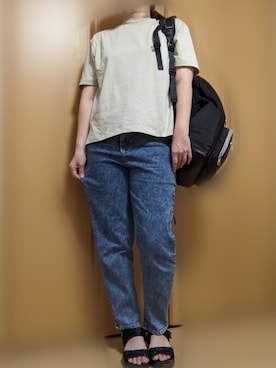 「しまむら」｜*sakura*さん（レディース・160cm）の秋コーディネート