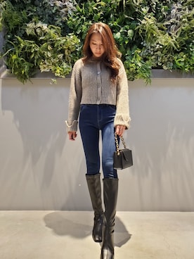 oharuさん（レディース・162cm）の秋コーディネート