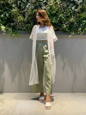 oharuさん（レディース・162cm）の夏コーディネート