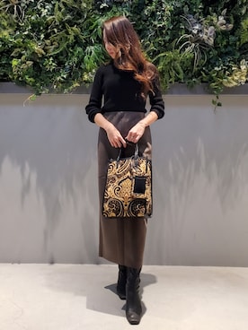 oharuさん（レディース・162cm）の冬コーディネート