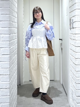 rikoさん（レディース・157cm）の春コーディネート