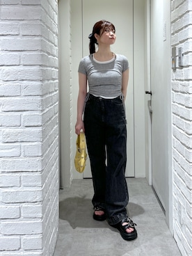 「FREE'S MART（フリーズマート）のアイテム」を使った、rikoさん（骨格ストレート・レディース・157cm）の夏コーディネート