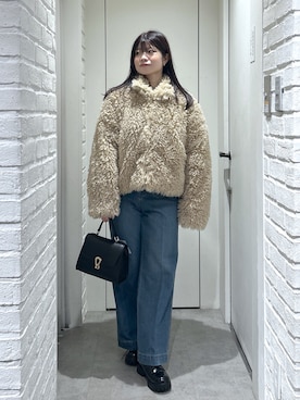 rikoさん（骨格ストレート・レディース・157cm）の冬コーディネート