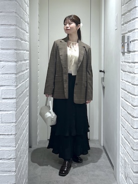 rikoさん（レディース・157cm）の春コーディネート