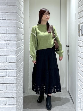「FREE'S MART（フリーズマート）のアイテム」を使った、rikoさん（レディース・157cm）の秋コーディネート