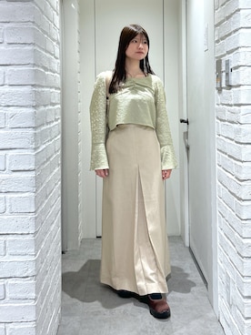 「FREE'S MART（フリーズマート）のアイテム（スニーカー）」を使った、rikoさん（レディース・157cm）の春コーディネート