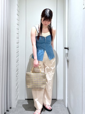 rikoさん（レディース・157cm）の夏コーディネート