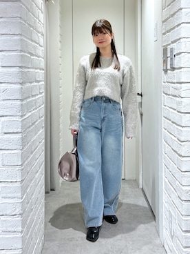 「FREE'S MART（フリーズマート）のアイテム（ローファー）」を使った、rikoさん（レディース・157cm）の秋コーディネート