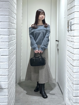 rikoさん（レディース・157cm）の冬コーディネート