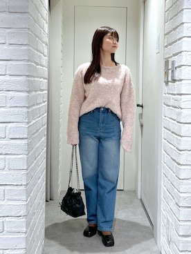 「FREE'S MART（フリーズマート）のアイテム（バレエシューズ）」を使った、rikoさん（レディース・157cm）の秋コーディネート