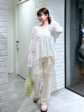 rikoさん（レディース・157cm）の春コーディネート