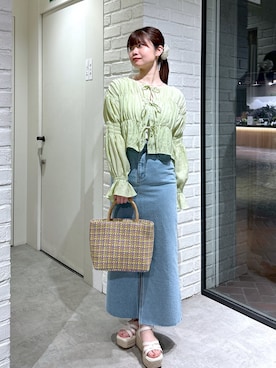 rikoさん（レディース・157cm）の春コーディネート