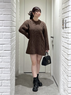 rikoさん（骨格ストレート・レディース・157cm）の冬コーディネート