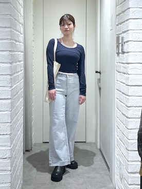 rikoさん（レディース・157cm）の春コーディネート