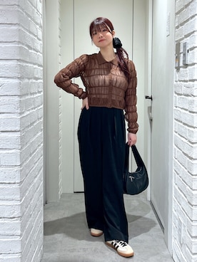 rikoさん（レディース・157cm）の秋コーディネート