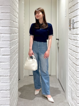 「骨格ナチュラル」｜rikoさん（骨格ストレート・レディース・157cm）の春コーディネート