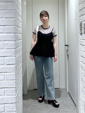 rikoさん（レディース・157cm）の夏コーディネート