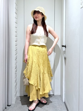 rikoさん（レディース・157cm）の夏コーディネート