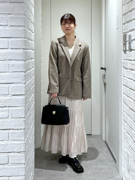 「FREE'S MART（フリーズマート）のアイテム」を使った、rikoさん（レディース・157cm）の秋コーディネート