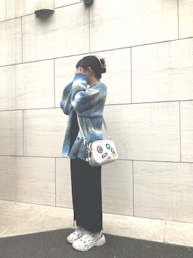 「アイテム（カーディガン/ボレロ）」を使った、kana.さん（レディース・145cm）の春コーディネート