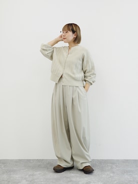 「A part by（アパートバイ）のアイテム」を使った、まりんさん（レディース・156cm）の夏コーディネート
