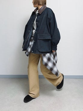 まりんさん（レディース・156cm）の冬コーディネート