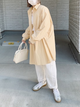 「GERMAN TRAINER（ジャーマントレーナー）のアイテム」を使った、まりんさん（レディース・155cm）の冬コーディネート