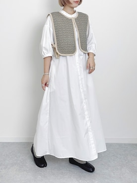 「Fabby fabby（ファビィーファビィー）のアイテム」を使った、まりんさん（レディース・155cm）の秋コーディネート