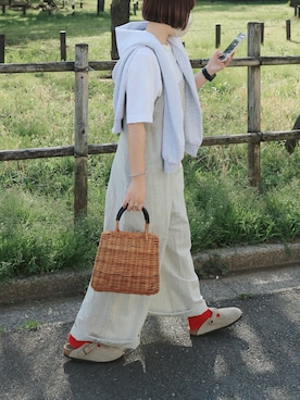 「SHIPS（シップス）のアイテム」を使った、まりんさん（レディース・156cm）の春コーディネート