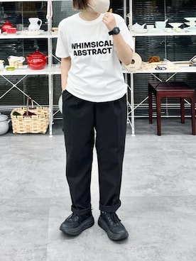 「ANGIE（アンジー）のアイテム」を使った、まりんさん（レディース・156cm）の春コーディネート