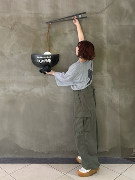 「SOFFE（ソフィー）のアイテム」を使った、まりんさん（レディース・156cm）の秋コーディネート