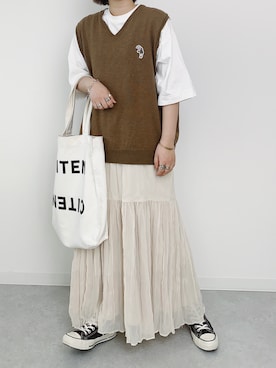 まりんさん（レディース・155cm）の春コーディネート