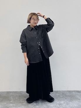 「FREAK'S STORE（フリークスストア）のアイテム（スニーカー）」を使った、まりんさん（レディース・156cm）の秋コーディネート